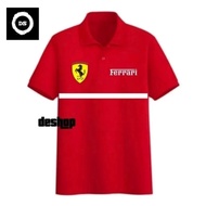 Tshirt - Polo Shirt - Polo Shirt - Collared Shirt - Collared Shirt - Ferrari