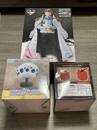 海賊王 figure 克比 高比 一番賞 海軍大將 夜燈 惡魔果實 小丑巴基 四分五裂果實 羅 死亡醫生 夾公仔 闊盒 A賞 one piece kobe marine fruit law