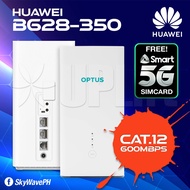 Huawei B628-350 Cat12 4G+ LTE 600Mpbs Openline SIM-Based Wifi Modem Router FREE Smart SIM (Optus)