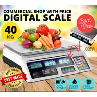 40kg Precision Digital Scale Electronic Balance Weight Scale Plastic Weight Scale Accuracy Weight Ba
