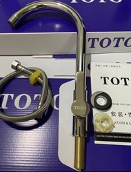 TOTO水龍頭單冷滾珠廚房龍頭水槽洗菜盆全銅家用龍頭超箭牌  TOTO水龍頭單冷銅臺盆面盆洗臉盆廚房水槽洗菜盆龍頭超九牧   箭牌