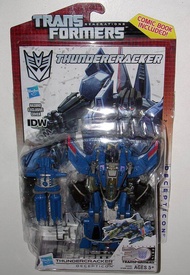 Hasbro Transformers Generations: Thundercracker (IDW Comic Pack) Action Figures 