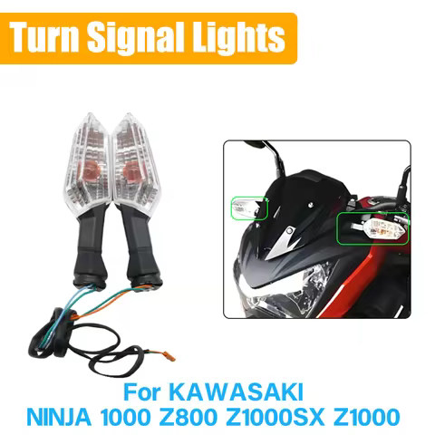 For KAWASAKI NINJA 1000 Z800 Z1000 Z1000SX Z 800 1000 1000SX Motorcycle Accessories Flashing Indicat