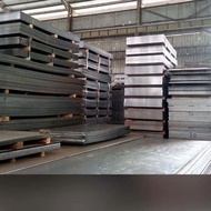 5mm Thick Black Iron Plate, Square Cut, Sizes 10 to 35 cm