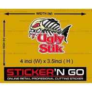 STICKER CUTTING CUSTOM UGLY STIK DESIGN