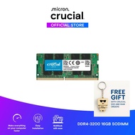 Crucial Laptop Ram DDR4 16GB 3200MHz CT16G4SFRA32A - Genuine product