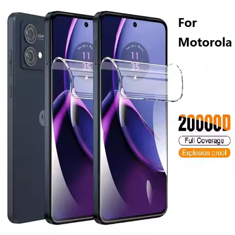 3Pcs Hydrogel Film For Motorola Edge 70 Fusion+ 60 50 40 Ultra G55 G14 G53 G73 G82 G45 G35 G60 G34 G