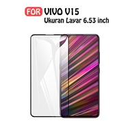 CASE888 Tempered Glass 5D 6D 9D 21D Vivo V15 Full Coverage Ultra HD - BLACK