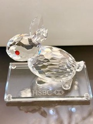 HSBC Katina Crystal Rabbit Figurine 匯豐水晶兔限量版 十二生肖