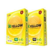 Ik Yellow A4 Copier Paper 80gsm / 70gsm 500s / A3 Copier Paper 80gsm 500s