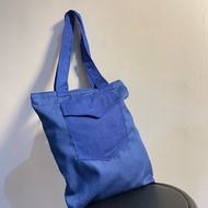Premium Soft Jeans Denim Tote Bag Men's and Women's Jeans Tote Bag Soft Denim Tote Bag/