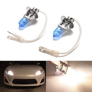 [Mimar] Warm Light 2X Super White H3 100W LED รถยนต์ฮาโลเจนขับรถไฟหน้าไฟตัดหมอกหลอดไฟ 12V