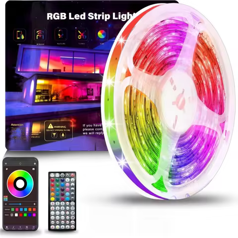 Led Strip Lights 2-20M Bluetooth APP Control RGB LED Lights for TV USB 5V WIFI Led Tape for TV Backl