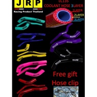 JRP ORGINAL COOLANT RADIATOR HOSE WITH CLIP LC135 LCFI LC135V8 LC135V1V2V3V4V5V6V7V8 LC INJECTION