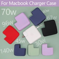 Silicone Charger Cover  for MacBook Air M3 M2 M1 30W 70W Pro 14  15 16inch adapter cover 67w 96w 85w