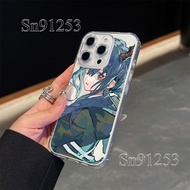 Yuan Ancient Style Anime Male iPhone17promax Phone Case Transparent i16pro Magnetic 15plus 14 13 12 