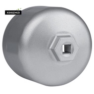 Aluminum  Style Oil Filter Wrench Filter Housing Cap 86mm for      (Silver)
