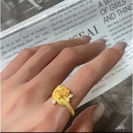 S925 Gold Ring + Certificate
