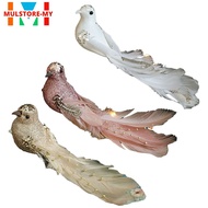 【】Artificial Doves Foam Doves Peace Doves for Wedding home garden Decorative