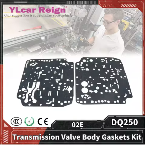 DQ250 02E DSG Automatic Transmission Tcu Repair Valve Body Gaskets Kit For VOLKSWAGEN AUDI SKODA Bee