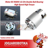 Motor DC RS895 12-24v Double Ball Bearing High Speed High Torque 895