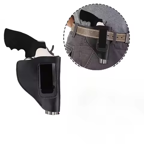 Tactical Leather Revolver Right Hand IWB Case Concealed Carry Belt RUGER LCR 101 S&W 60 442 Taurus 5