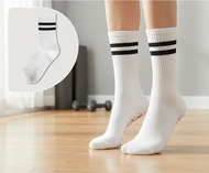 EzLife1,、、。  EzLife Stokin Sukan Anti-Slip 1 Pasang untuk Yoga, Pilates, Tarian, Kecergasan