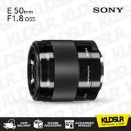 (READY STOCK) Sony E 50mm F1.8 OSS Lens For Sony A6400 | A6500 | A6600 | ZV-E10 II  | A6700 - SEL50F