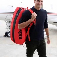 Wilson racket bag, Wilson federer tennis bag, contents 12