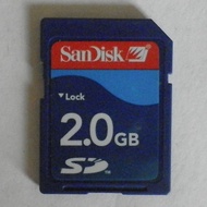 Sandisk 2GB SD Memory card