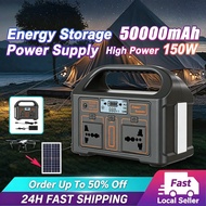 150W Portable Power Station Solar Generator Power Generator Outdoor Solar Charger Powerbank Generato