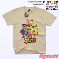 Agatchi Stumble Guys V3 Boys' T-Shirt Top