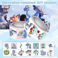 500 Stickers Zootopia 2 Gary Cute Cartoon Roll Stickers To Notebook Sticker Decorate H5p3