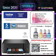 Brother DCP-T230 T230 Ink Tank Printer Print Scan Copy BTD100BK BTD100C BTD100M BTD100Y CISS REFILL