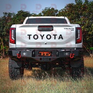 กันชนท้าย D-02 Delta รองรับ ระบบเซนเซอร์ ระบบโซน่า / BSM สำหรับรถรุ่น Hilux Travo