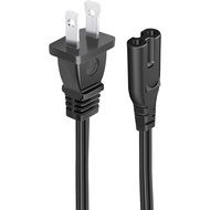 8.2ft Power Cord Replacement for Samsung 24" 32" 40" 43" 48" 49" 50" 55" 60" 65" 75" inch LCD HD Sma