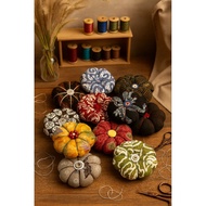 Pin cushion, needle cushion, batik handycraft