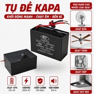 Fan Capacitor 20uF 450V Capacitor Starter Capacitor Repair Replacement for Fan Pump Air Conditioner 