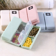 Big sales 1PC Weekly Pill Box 7 Days Foldable Travel Medicine Holder Pill Box Tablet Storage Case Co