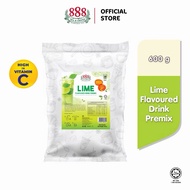 888 Lime Flavoured Drink Premix (600g) exp 2027