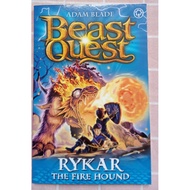 preloved BEAST QUEST : RYKAR THE FIRE HOUND adam blade