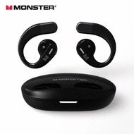 Monster AuraFit X02 Open Ear Bluetooth 5.4 Air Conduction OWS Earphones 360° Stereo Sound Sweatproof