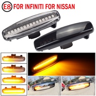 Side Marker Light LED Dynamic Turn Signal Lamp For Infiniti EX25 EX35 EX37 FX35 FX37 G25 G35 Q40 Q60
