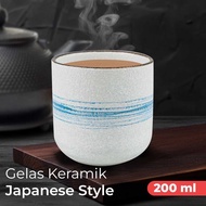 RHE Japanese Style Ceramic Cup 200ml - EP024 - Tinari