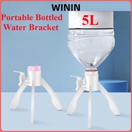 WININ Water Dispenser, Outlet Water Outlet Bracket Water Bottle Faucet, 4L-6.5L Bottled Water Bracke