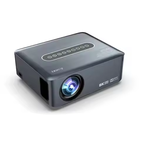 Yinzam X1 Smart Projector Android 13 8K Native 1080P Video Home Projector LED Mini Projectors AI BT 
