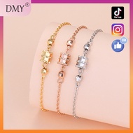 DMY Jewelry Kpop Merch/ Charm Gold 916/ Bracelet 916 Gold Silver Plated/ Diamond Bracelet