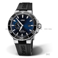 ORIS 0174377334135-0742464EB Men's Watch Aquis Small-Second Dial Automatic 45.50mm Rubber Black *Original