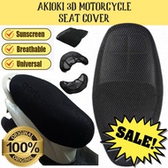 ✱☇✸YAMAHA YTX 125 | Durable Motorcycle Accessories Net Seat Cover Black Anti-slip