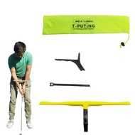 Portable Golf Putting Training Golf Putting Training T-Putting Golf Training Aid
